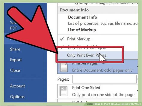 The macro searches for a bookmark that i have placed in the text and then how can i make it so that when a new document is produced from this template, the new document has the date, 2 weeks ahead, placed between the 2. 3 Ways to Print Double Sided with Word - wikiHow
