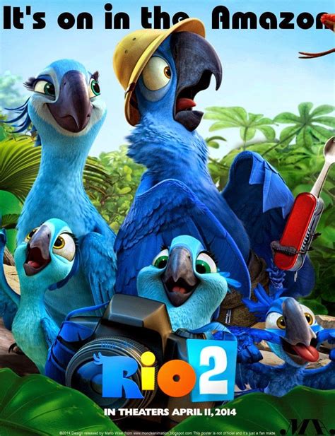 Rio 2 Poster Animated Movie Posters