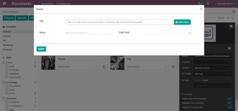 Odoo 12 Document Management System Dms