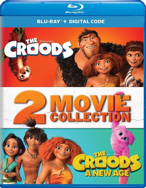 The Croods 2 Movie Collection Blu Ray Digital Mx