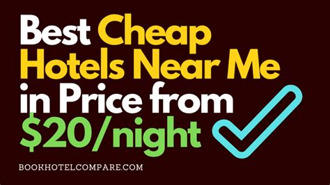 Best Cheap Hotels Near Me In Price From 20night