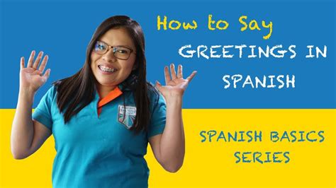 We did not find results for: How To Say Greetings in Spanish Tutorial: Learn to Say Hi and Introduce Yourself! - YouTube