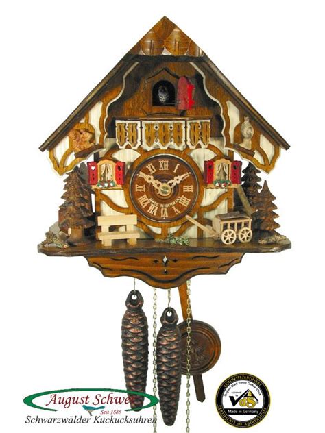 Details About Black Forest Cuckoo Clock 1 Day Timberframe Chalet New