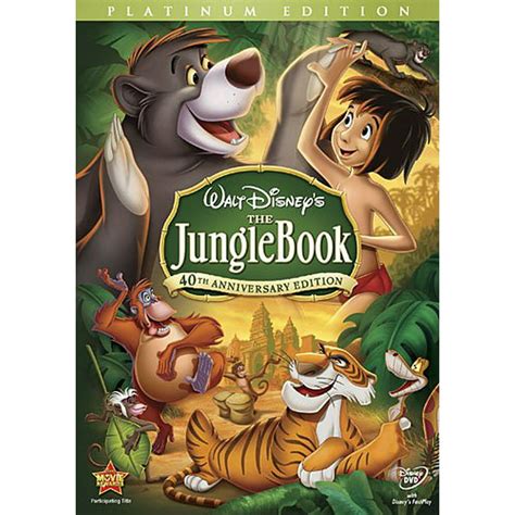 The Jungle Book 40th Anniversary Edition Widescreen Dvd