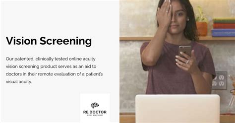 Vision Screening RE DOCTOR