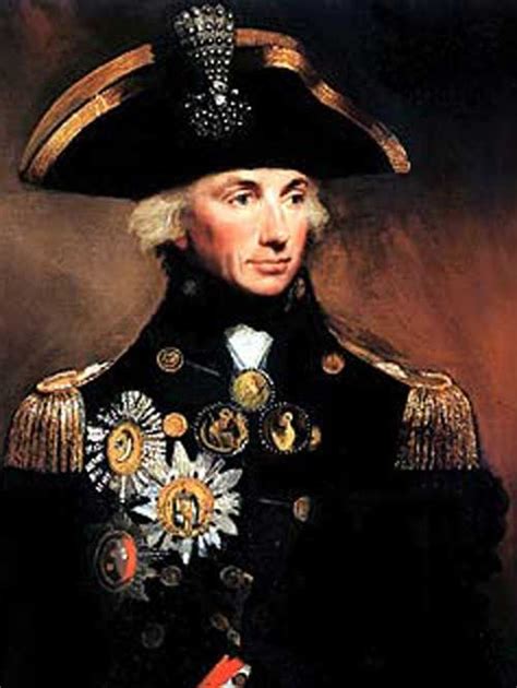 The British Admiral Horatio Lord Nelson Who Joined The Navy At The Age