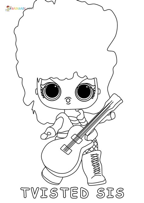 √ Lol Doll Diva Coloring Page Lol Surprise Dolls Coloring Pages Print