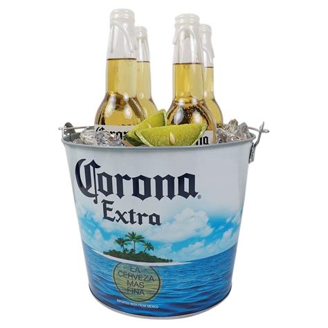 Beer Bottles On Ice In Corona Picture Bucket