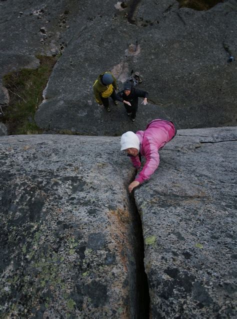 Traditional Rock Climbing On Lofoten Mountain Spirit Guides