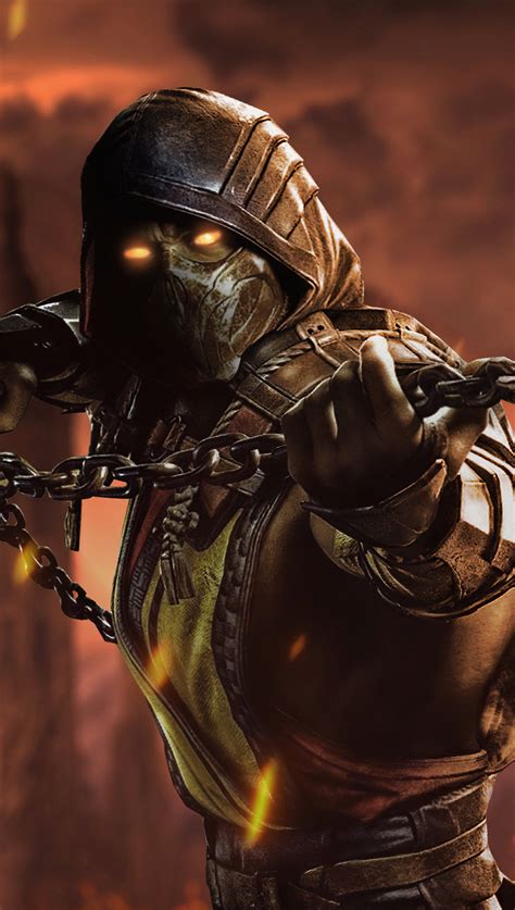 Scorpion Personaje De Mortal Kombat Fondo De Pantalla K Ultra Hd Id Images