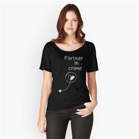 partner in crime t shirt by 2sists4bros redbubble