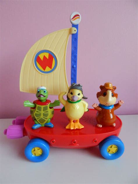 Wonder Pets Flyboat Talking Musical Play Set Ming Ming Tuck Linny Fly