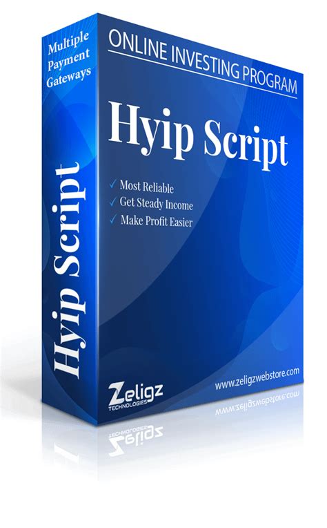 Best HYIP Script | HYIP Manager Script | Buy HYIP Script