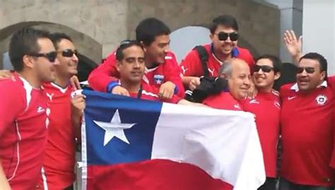 perú vs chile así alentaron los hinchas chilenos en la previa [video] seleccion nacional el