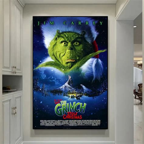How The Grinch Stole Christmas Movie Poster Picclick