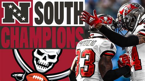 Tampa Bay Buccaneers Win Nfc South Division Title Nfl Season