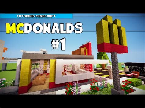 I think i might be able to help! Minecraft: Como Construir um McDonald's (Parte 1) - YouTube