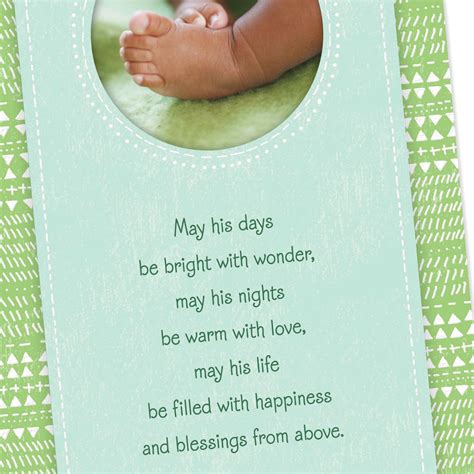 Tiny Blessings Religious New Baby Boy Card Greeting Cards Hallmark