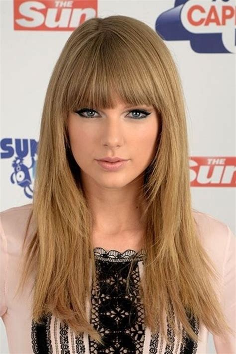 21 Sweet Hairstyles For Your Heart Shaped Face Taylor Swift Hair