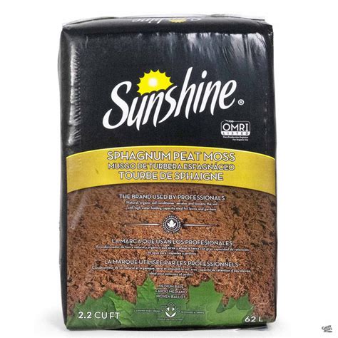 Eb Stone Organics Sunshine Sphagnum Peat Moss Bale — Green Acres