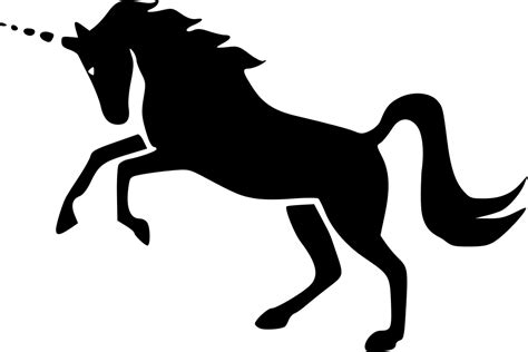 All of the clipart resources are in png format with transparent background. File:Invisible Pink Unicorn black.svg - Wikimedia Commons
