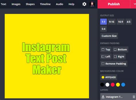 5 Online Instagram Text Post Maker Websites Free