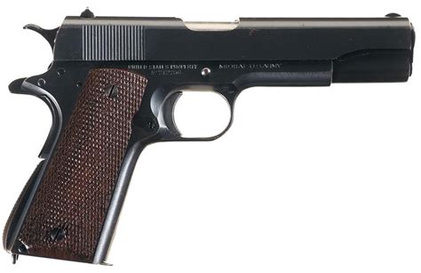 Exceptionally Rare Documented Early 1938 Production Colt Model 1911a1 U