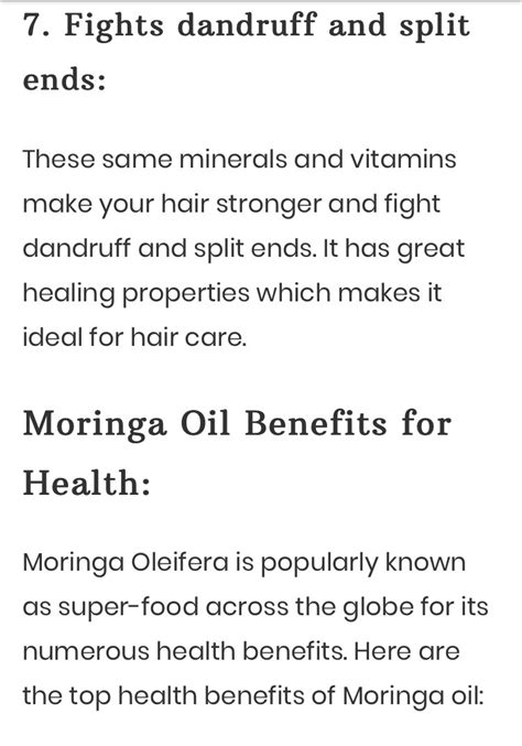 11 Best Benefits Of Moringa Oilfor Skin Hair And Health Musely