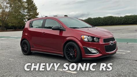 Modded Chevy Sonic Rs Review Exhaust Intake And Wheels Youtube