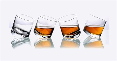 Tilting Whiskey Glasses Interior Design Ideas