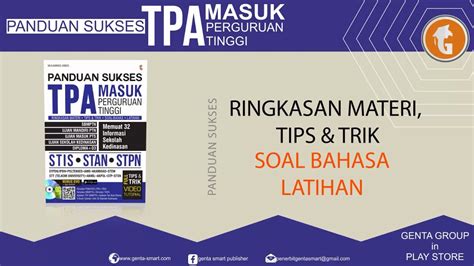 Contoh soal tes potensi akademik masuk perguruan tinggi negeri. Contoh Soal Tpa Tni | Sobat Guru