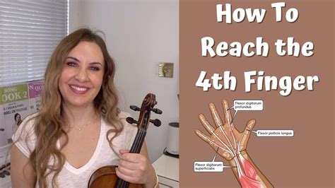 The 4th Finger Series 2 How To Reach The 4th And Exercises Youtube