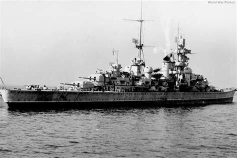 Cruiser Prinz Eugen Off Massachusetts 1946 World War Photos