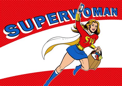 Superwoman In Retro Pop Style 178204 Vector Art At Vecteezy