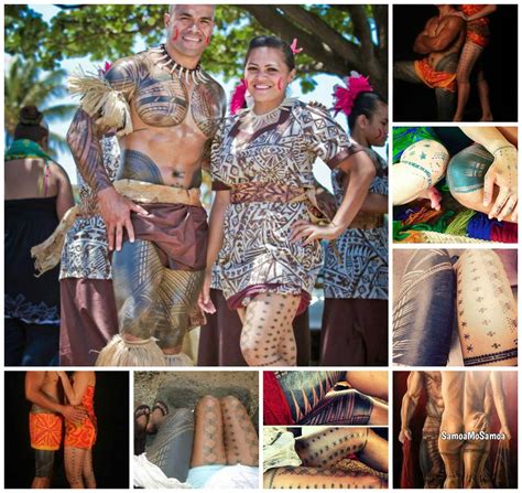 Samoan Tatau For The Males It Is Called A Malofie For