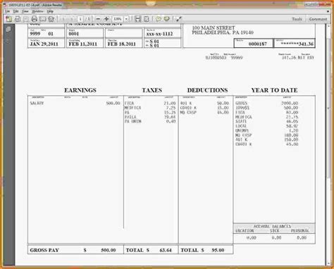 How To Make Pay Stubs On Microsoft Word Excel Templates