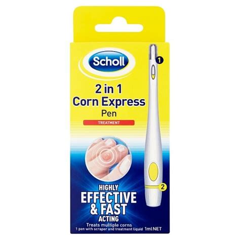 Scholl 2 In 1 Foot Corn Removal Treatment Express Pen Health Superdrug