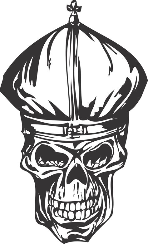 Cool Skull Template Dxf File Free Download Vectors File
