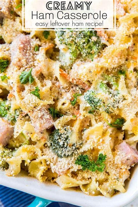 This easy casserole recipe means you can make french toast for a crowd with no trouble at all. If you are looking for a great leftover ham recipe, this easy Creamy Ham Casserole is what y… in ...