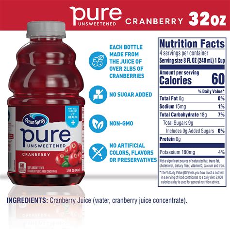 Ocean Spray Cranberry Juice 32 Oz