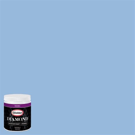 Neutral colors provide a soft, romantic french country look. Glidden Diamond 8 oz. #HDGV15 French Country Blue Eggshell ...