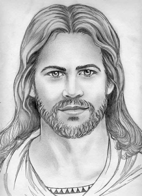 Jesus Face Pencil Drawing Images Drawing