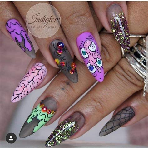 Pin By Whimsykissd On Beauty And Cosmetic Tips Crazy Nail Designs