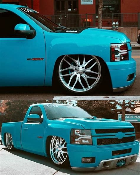 Chevy Trucks Silverado Bagged Trucks Custom Chevy Trucks Gm Trucks