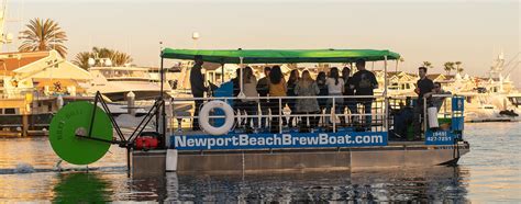 Newport Beach Brew Boat Fun Harbor Party Boat Cruises