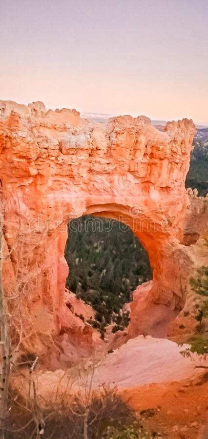 Natural Bridge Scenic Spot In Kane County In Bryce Canyon National Park