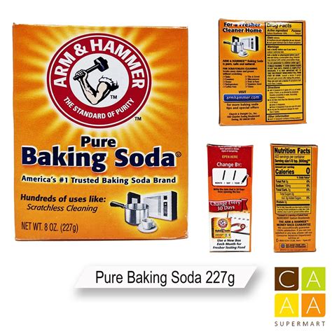 Arm And Hammer Pure Baking Soda 8oz 227g Shopee Philippines