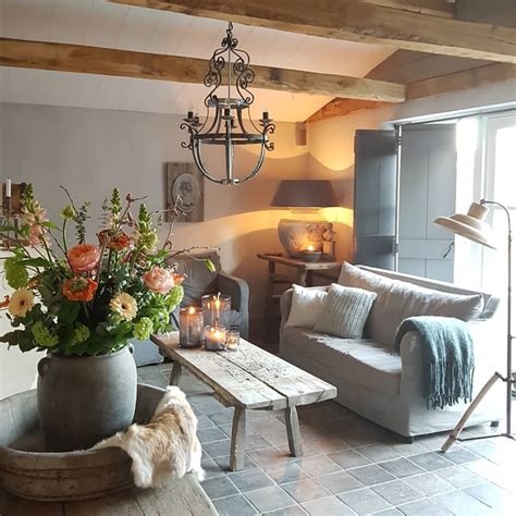 Voorbeelden Interieur Woonkamer Landelijk Verbouwen Huis