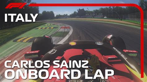 F1 2022 Italian GP Carlos Sainz S Onboard Lap Around Monza Ferrari