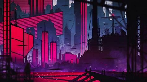 Kumpulan 100 Background Neon City Terbaik Background Id